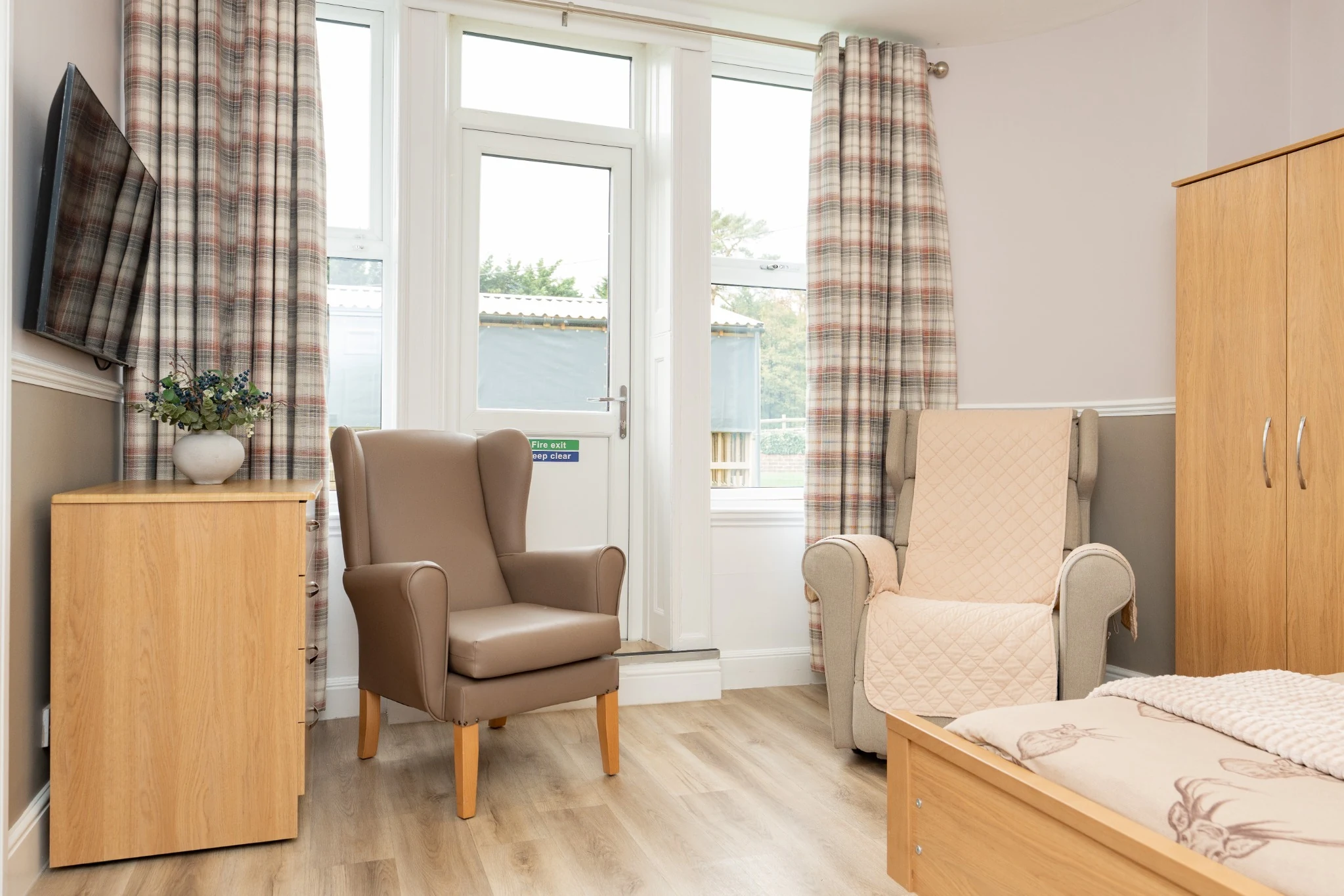 Shedfield Lodge Care Home - Resident Room